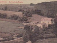 Béruges - Moulin du temple, env. 1906