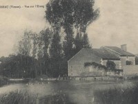 Lavausseau - Vue sur l'étang